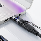 Adaptor Acefast Adapter (J9), cu Afisaj Digital, Type-C to USB-C, 480Mbps, 20V/5A, Incarcare Rapida, Data Transmission