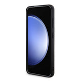 Husa pentru Samsung Galaxy Z Flip7, Guess 4G Collection Leather MagSafe (GUHMZF7P4MSEGCK), negru