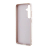 Husa pentru Samsung Galaxy Z Flip7, Guess 4G Collection Leather MagSafe (GUHMZF7P4MSEGCP), roz
