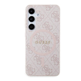 Husa pentru Samsung Galaxy Z Flip7, Guess 4G Collection Leather MagSafe (GUHMZF7P4MSEGCP), roz