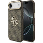 Husa pentru iPhone 17 Air, Guess Hardcase Big 4G Classic Logo (GUHCP17M4GMGCBR), maro
