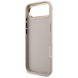Husa pentru iPhone 17 Air, Guess Hardcase Big 4G Classic Logo (GUHCP17M4GMGCPI), roz