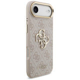 Husa pentru iPhone 17 Air, Guess Hardcase Big 4G Classic Logo (GUHCP17M4GMGCPI), roz