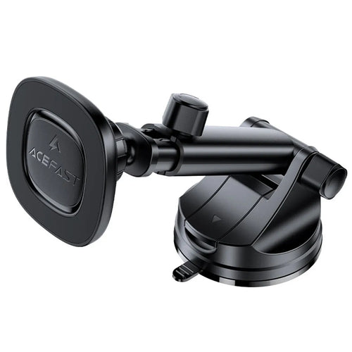 Suport auto Acefast cu Incarcare Wireless (D47), pentru Bord, Prindere magnetica, Clip blocare, 15W, pentru 4.7-6.9 Telefoane, negru