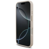 Husa pentru iPhone 17 Pro, Guess Hardcase Big 4G Classic Logo (GUHCP17L4GMGCPI), roz