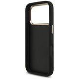 Husa pentru iPhone 17 Pro, Guess Hardcase Big 4G Logo Classic (GUHCP17L4GMGCGR), negru