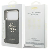 Husa pentru iPhone 17 Pro, Guess Hardcase Big 4G Logo Classic (GUHCP17L4GMGCGR), negru