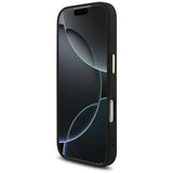 Husa pentru iPhone 17 Pro, Guess Hardcase Big 4G Logo Classic (GUHCP17L4GMGCGR), negru