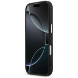 Husa pentru iPhone 17, Guess Hardcase Big 4G Classic Logo (GUHCP17S4GMGCGR), negru