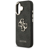 Husa pentru iPhone 17, Guess Hardcase Big 4G Classic Logo (GUHCP17S4GMGCGR), negru