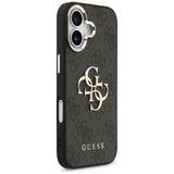 Husa pentru iPhone 17, Guess Hardcase Big 4G Classic Logo (GUHCP17S4GMGCGR), negru