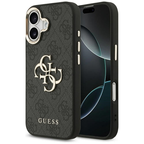 Husa pentru iPhone 17, Guess Hardcase Big 4G Classic Logo (GUHCP17S4GMGCGR), negru