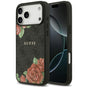 Husa pentru iPhone 17 Pro Max, Guess Hardcase 4G Flowers Print MagSafe (GUHMP17XP4ROPEMCK), negru