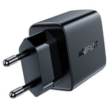 Incarcator retea Acefast (A33), Dual Port, Incarcare rapida 2x USB, QC18W, negru
