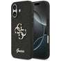 Husa pentru iPhone 17, Guess Fixed Glitter Big 4G (GUHCP17SHG4SGK), negru