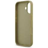 Husa pentru iPhone 17, Guess Fixed Glitter Big 4G (GUHCP17SHG4SGD), auriu