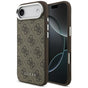 Husa pentru iPhone 17 Air, Guess Hardcase 4G Classic Logo MagSafe (GUHMP17MP4GSSMCW), maro