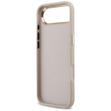 Husa pentru iPhone 17 Air, Guess Hardcase 4G Triangle Logo MagSafe (GUHMP17MP4GTDGMP), roz