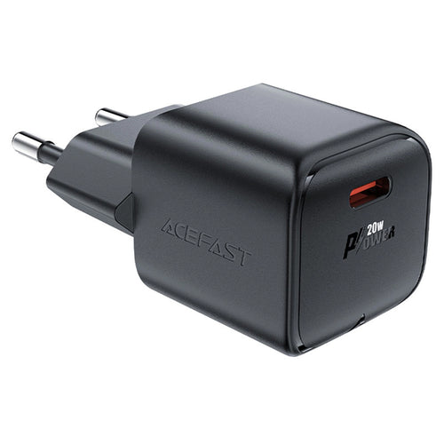Incarcator retea Acefast Mini (A73), GaN Technology, PD20W, Small Size Design, negru