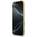 Husa pentru iPhone 17 Air, Guess Fixed Glitter Big 4G (GUHCP17MHG4SGD), auriu