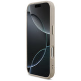 Husa pentru iPhone 17 Pro, Guess Hardcase 4G Triangle Logo MagSafe (GUHMP17LP4GTDGMP), roz