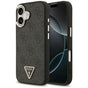 Husa pentru iPhone 17, Guess Hardcase 4G Triangle Logo MagSafe (GUHMP17SP4GTDGMK), negru