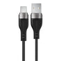 Cablu Acefast de date (C11-04), Magnetic Winding, Incarcare rapida, USB to Type-C, 3A, Reglabil Lenght, 1.2m, negru