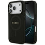 Husa pentru iPhone 17 Pro, Guess Saffiano Classic Logo MagSafe (GUHMP17LPSAHMCK), negru