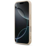 Husa pentru iPhone 17 Pro Max, Guess Saffiano Classic Logo MagSafe (GUHMP17XPSAHMCP), roz