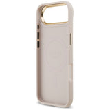 Husa pentru iPhone 17 Air, Guess Hardcase 4G Stripe MagSafe (GUHMP17MPG4SEMCP), roz