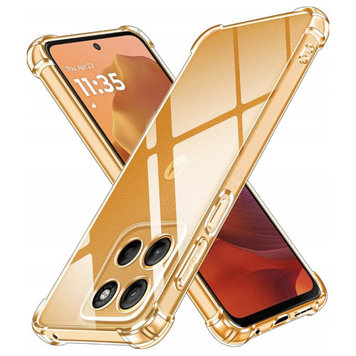 Husa pentru Motorola Moto G15, Techsuit Shockproof Clear Silicone, transparenta