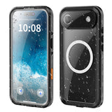 Husa pentru iPhone 17 Air, ShellBox Waterproof IP68 Case, negru