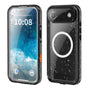 Husa pentru iPhone 17 Air, ShellBox Waterproof IP68 Case, negru