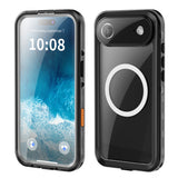 Husa pentru iPhone 17 Air, ShellBox Waterproof IP68 Case, negru