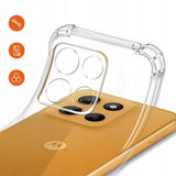 Husa pentru Motorola Moto G15, Techsuit Shockproof Clear Silicone MagSafe, transparenta