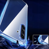 Husa pentru Samsung Galaxy A17 5G, Techsuit Shockproof Clear Silicone MagSafe, transparenta