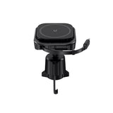 Suport auto Acefast cu incarcare wireless (D32), pentru iPhone, MagSafe, Retractabil Cable, pentru Grila ventilatie, USB-C, 85cm, negru