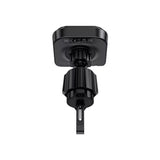 Suport auto Acefast cu incarcare wireless (D32), pentru iPhone, MagSafe, Retractabil Cable, pentru Grila ventilatie, USB-C, 85cm, negru