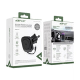 Suport auto Acefast cu incarcare wireless (D32), pentru iPhone, MagSafe, Retractabil Cable, pentru Grila ventilatie, USB-C, 85cm, negru