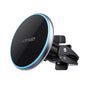 Suport auto Acefast cu Wireless Charging (D3), pentru Grila ventilatie, Prindere magnetica, Incarcare rapida, Reglabil, 15W, argintiu