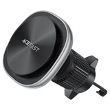 Suport auto Acefast cu Wireless Charging (D41), pentru Grila ventilatie, Prindere magnetica, USB-C, 15W, pentru 4.7, argintiu