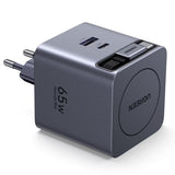 Incarcator retea UGREEN X614 (65822), USB, 2x Type-C, GaN, Incarcare rapidar, 45W, gri