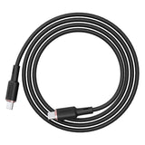 Cablu Acefast de date (C2-03), Type-C to Type-C, 60W, 3A, Incarcare rapida, 1.2m, negru
