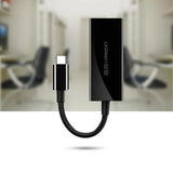 Adaptor UGREEN Ethernet Adapter US236 (50307), USB-C to RJ45 LAN Port, Plug & Play, Windows, Macos, 1000Mbps, Negru