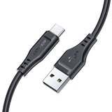 Cablu Acefast de date (C3-03), USB to Type-C, 60W, 3A, Incarcare rapida, 1.2m, alb