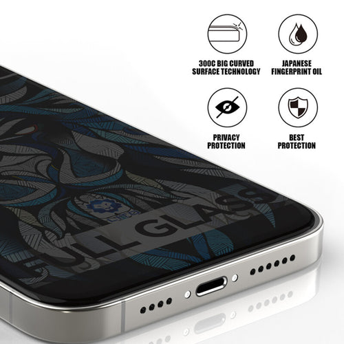 Folie de protectie pentru iPhone 17 Air, Lito D+ Max Privacy 300C