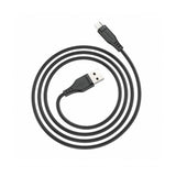 Cablu Acefast de date (C3-09), USB to Micro-USB, 2.4A, 480Mbps, 1.2m, alb