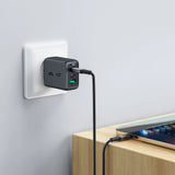 Cablu Acefast de date (C1-09), SuperCharge, Audio-Video, USB-C to USB-C, 40Gbps, 4K, 5A, 240W, PD3.1, USB4, 1m, negru