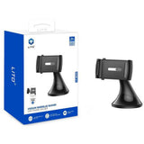 Suport auto Lito Nano Glue Sucker (LT-W09), pentru Bord, Parbriz, No-slip, No-drill, 360°, Ultra-Lightweight, gri