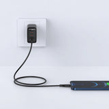 Cablu Acefast de date (C3-02), USB to Lightning, 2.4A, 480Mbps, MFi Certification, 1.2m, alb